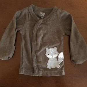 Carter’s Newborn fox cardigan
